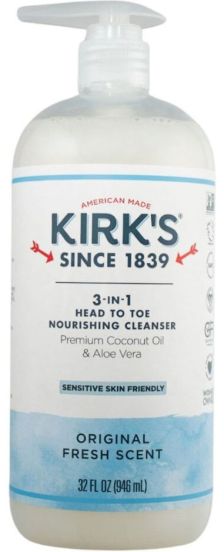 Kirks 3-in-1 Original Liquid Soap 32oz