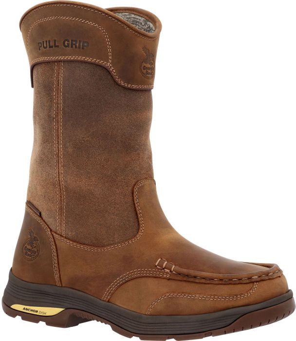 Georgia Boot Athens SuperLyte Waterproof Wellington Pull-On Boots - The ...