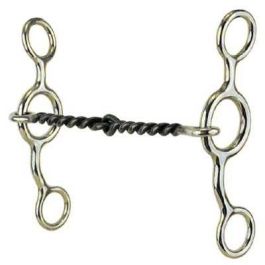 Reinsman Jr Cow Horse Bit With Twisted Wire - The Stagecoach West