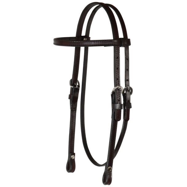 Circle Y Classic Smooth Browband Headstall