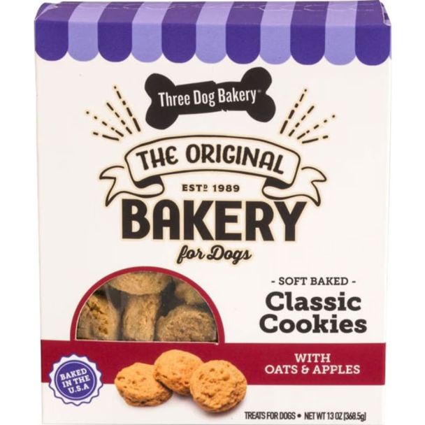 Classic Cookies For Dogs - Oats &amp; Apples - 13oz