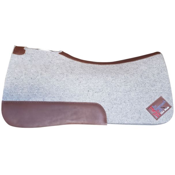 Bar J Wool Felt Contoured Pad 32" x 32" 3/4"