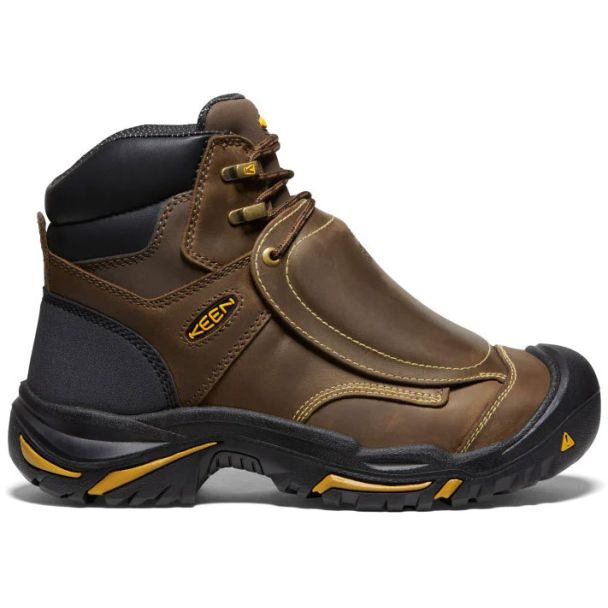 Keen Men's Mt Vernon 6" MET Waterproof Boot (Steel Toe) 