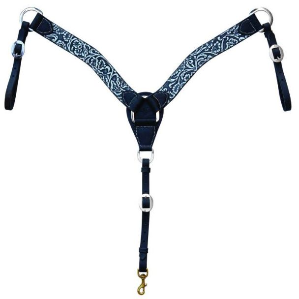 Professional's Choice Paisley Contoured Breast Collar