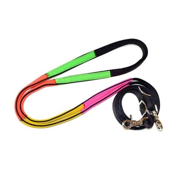 Multicolor Western Training Reins