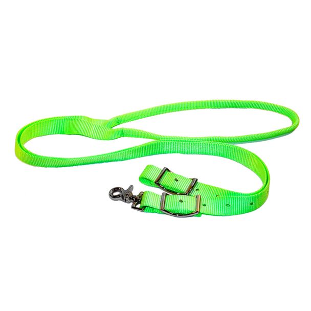 1&Prime; Nylon Game Reins w/Rolled Center &amp; Conway Buckles