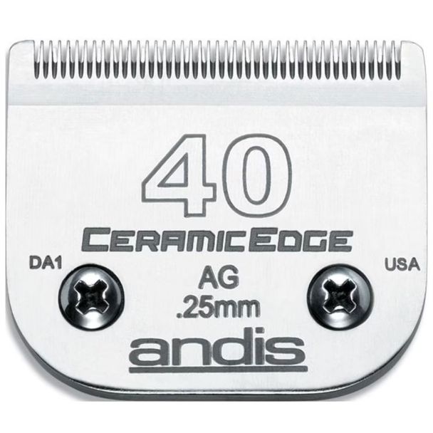 Andis Ceramic Edge Blade - 40 - .25mm