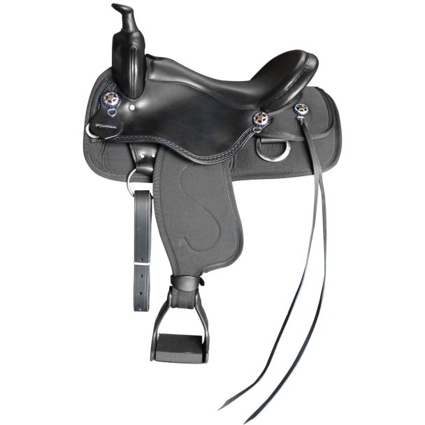 Bar J Shiloh Synthetic Elite Saddle