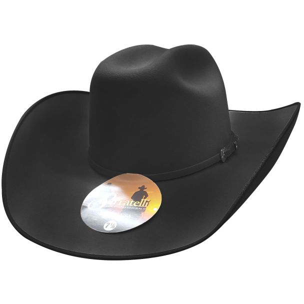 Serratelli 6X Beaumont Felt Hat - Black