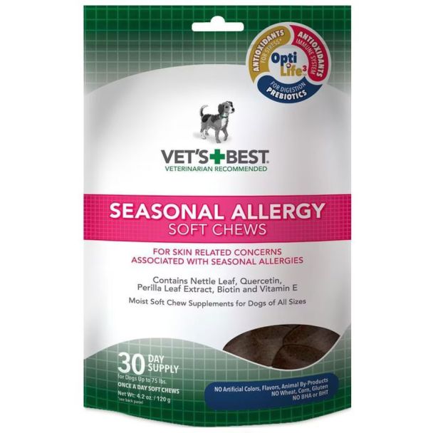 Vet's Best Seasonal Allergy Soft Chews - 30 Days
