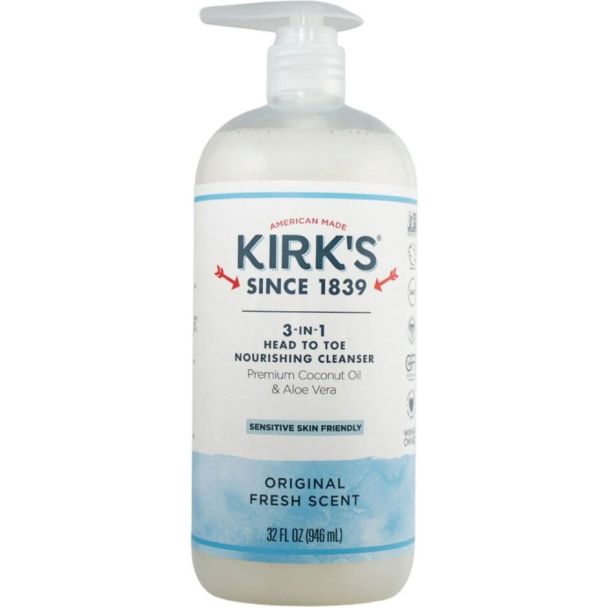 Kirks 3-in-1 Original Liquid Soap 32oz