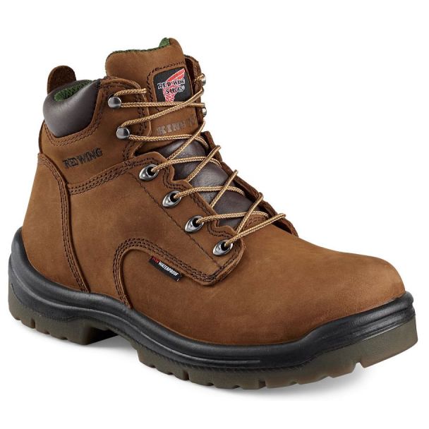 Red Wing King Toe Men's 6-inch Waterproof Safety Toe Boot