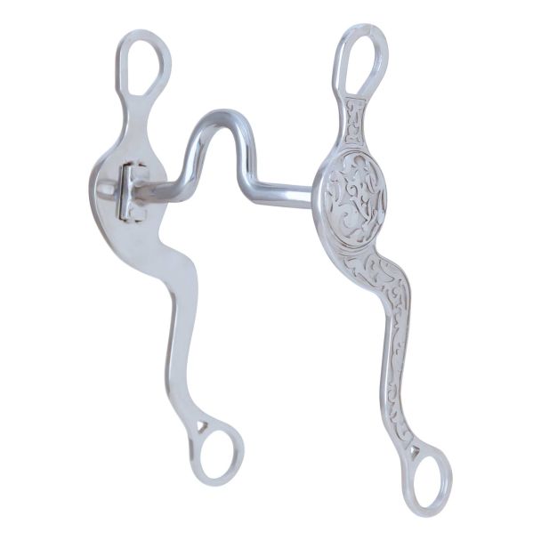89-65985 Embossed Seven Shank with Sweet Iron Narrow Medium Port MB 98