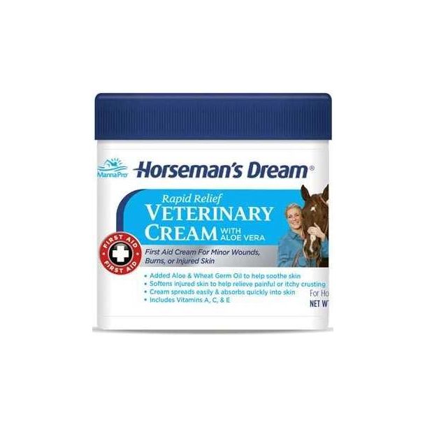 Horsemans Dream Rapid Relief Veterinary Cream 16oz 