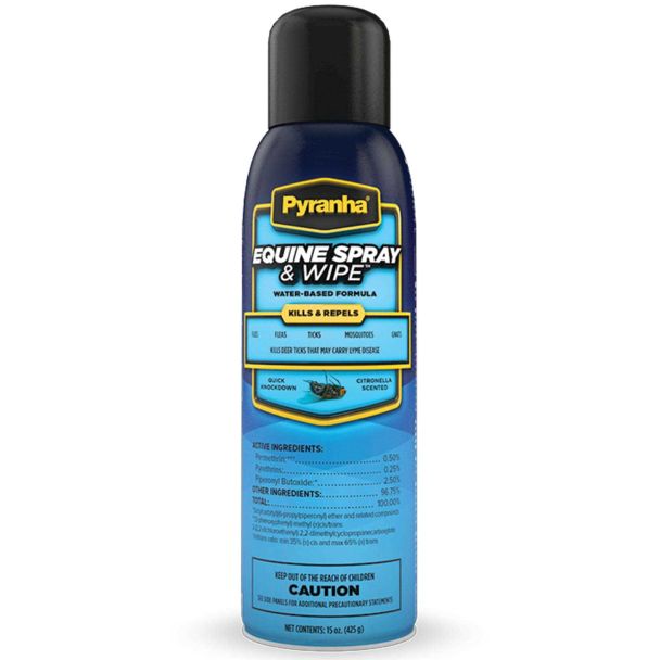 Pyranha Spray & Wipe Aerosol 15oz 