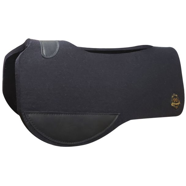 Gypsy Gold Contoured Cut Out 100% Wool Felt Trail Pad 