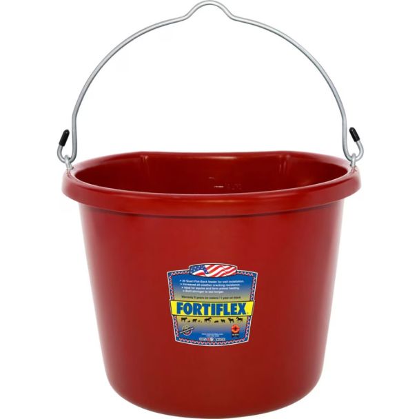 Fortiflex Economy Flat Back Bucket