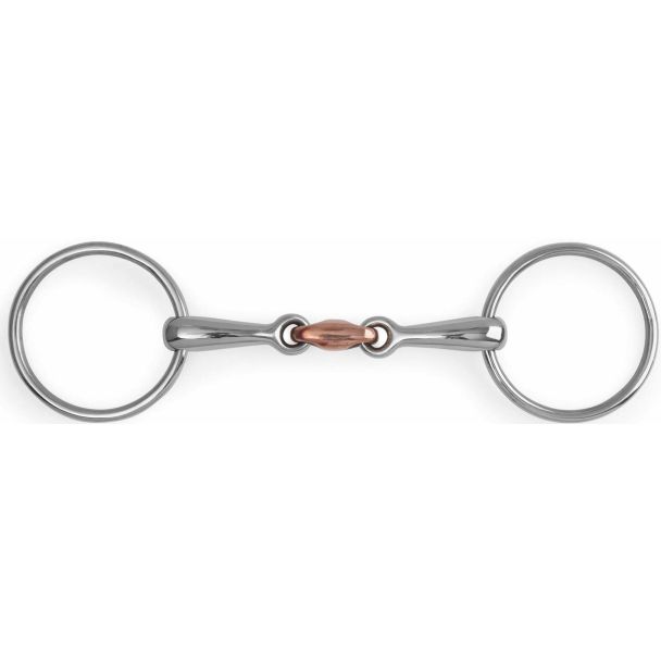 Loose Ring Copper Lozenge Snaffle