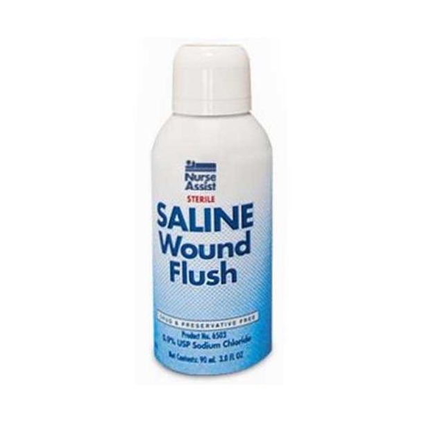 Nurse Assist Saline Wound Flush