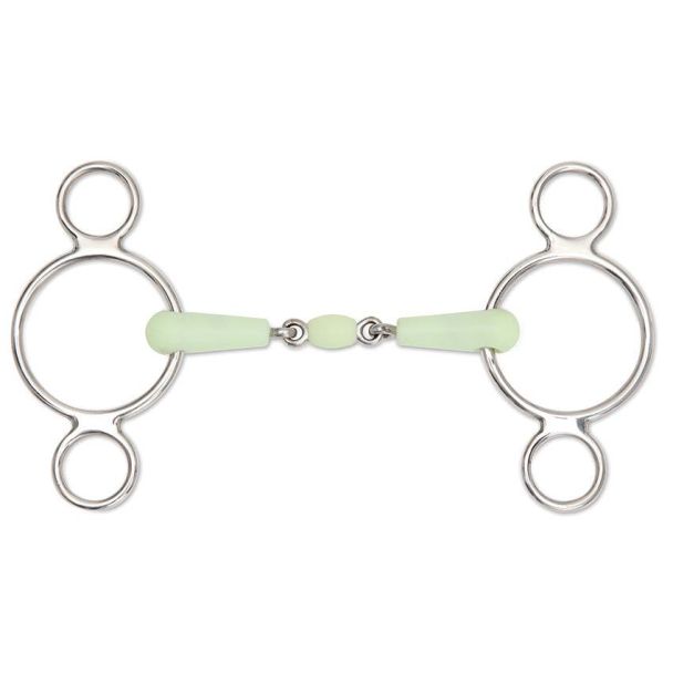 Equikind Peanut Two Ring Gag