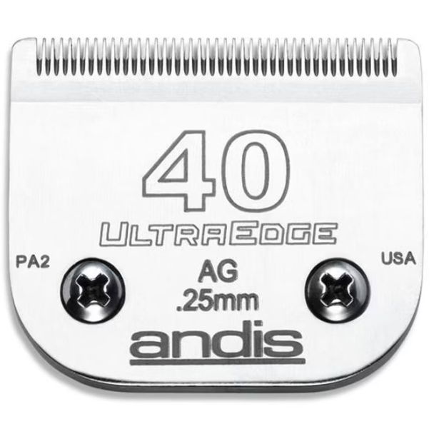 Andis Ultraedge Detachable Blade - 40 - .25mm