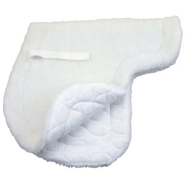 Fleece Top/Quilted Bottom Close Contact Saddle Pad