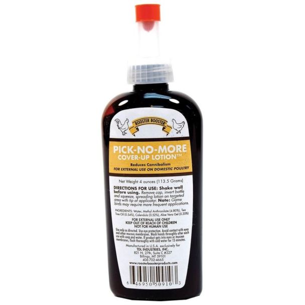 Rooster Booster Pick-No-More Cover-Up Lotion
