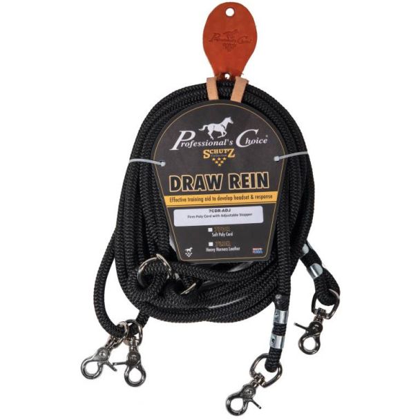 Professional's Choice Adjustable Training Reins