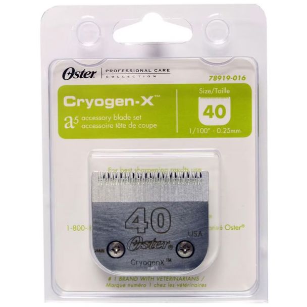 Oster Cryogen-X Blade - 40 - .25mm