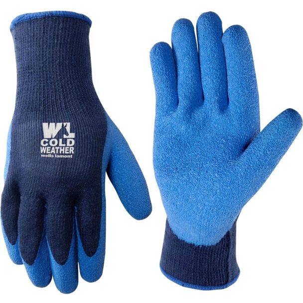 Wells Lamont Mens Thermal Knit Winter Grip Glove