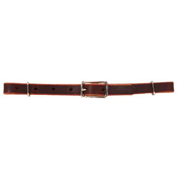 1/2" Single Ply Leather Curb Strap