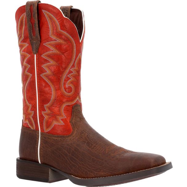 Durango Saddlebrook Acorn Crimson Western Boot