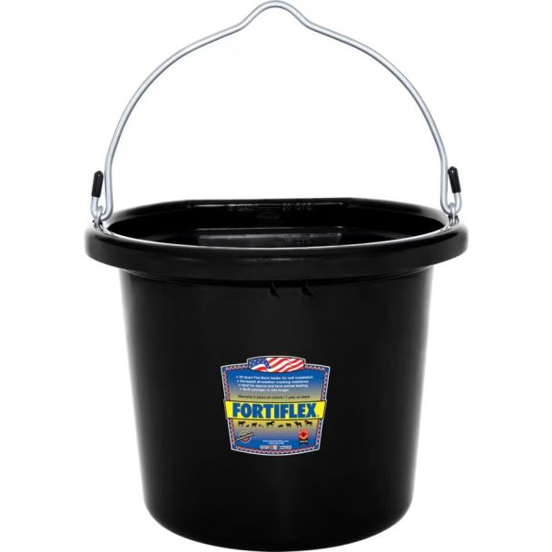 20qt Flatback Bucket - Various Colors