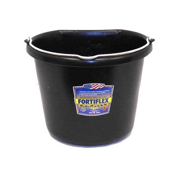 Fortiflex Economy Flat Back Bucket 20qt