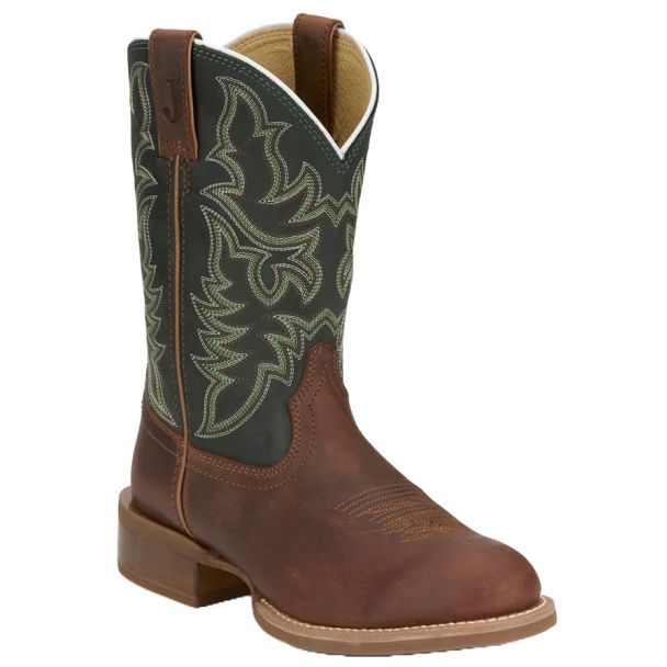 Justin Men's Wild Bill Boots - Forest Green