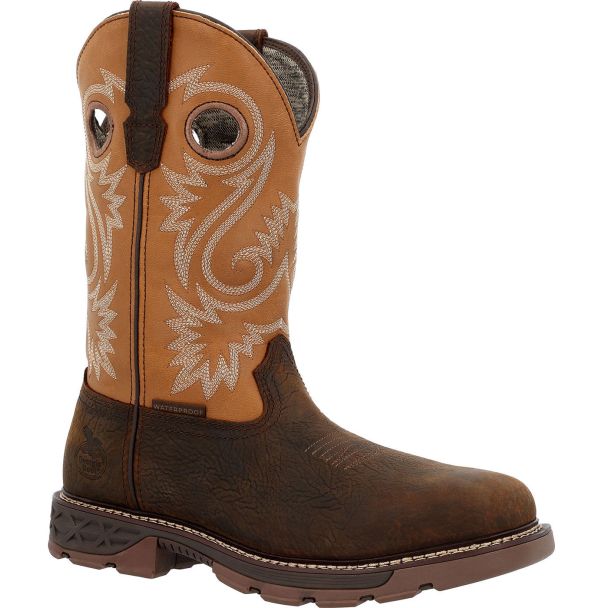 Georgia Boot Carbo-Tec FLX 11" Waterproof Pull On Work Boot