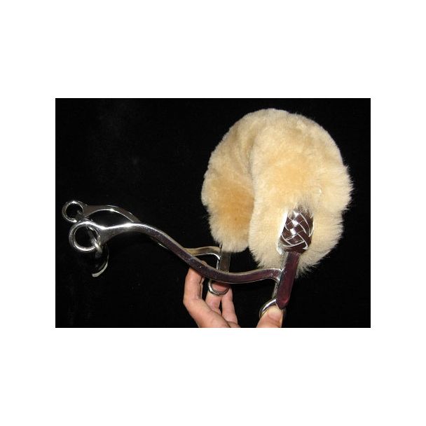 Sheepskin HACKAMORE COVER Comforts HORSES