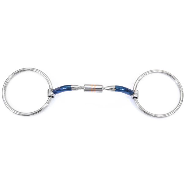 Loose Ring Sweet Iron Barrel Snaffle Bit - 5"