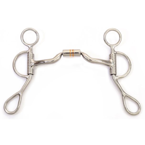 Western Argentine Shank Low Port Barrel Curb Bit - 5"