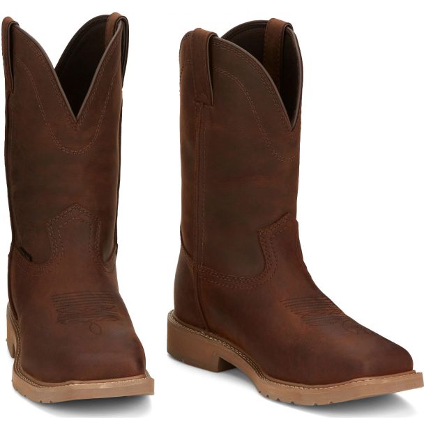 Justin Buster II 11" Waterproof Steel Toe Boot