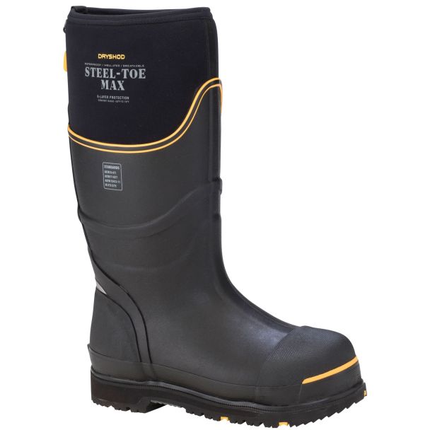 Dryshod Men's Steel-Toe Max Cold Conditions Protective Boot