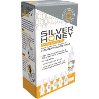 Silver Honey Rapid Ear Care Vet Ear Treatment Kit