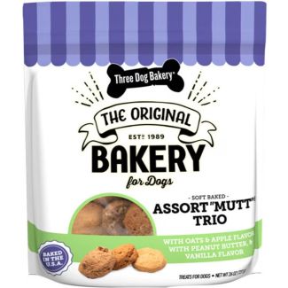 Assortment Trio All Natural Dog Treats - 26oz