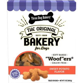 Woofers Grain Free Soft-Baked Cookies - Sweet Potato - 13oz