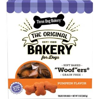 Woofers Grain Free Soft-Baked Cookies - Pumpkin - 13oz