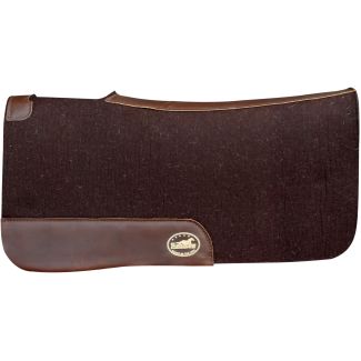 Deluxe Bar J Contoured Wool Felt Barrel Pad 30" x 30" 3/4"