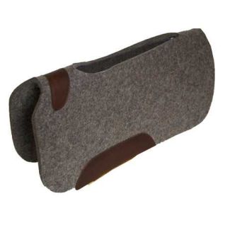Bar J Punch Cut Contoured Top Wool Pad 30" x 30" 3/4"