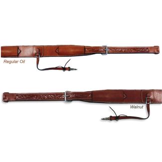 3" Floral Tooled Flank Cinch
