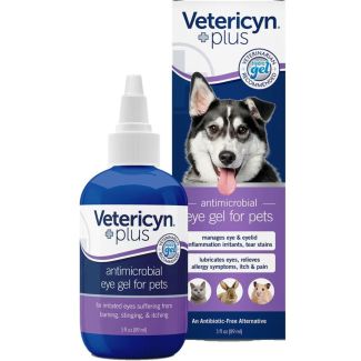 Vetericyn Antimicrobial Eye Gel For Pets 3oz