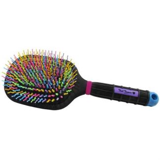 Tail Tamer Rainbow Wave Paddle Brush
